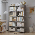 Multi-Layer Assembly Storage Bookshelf