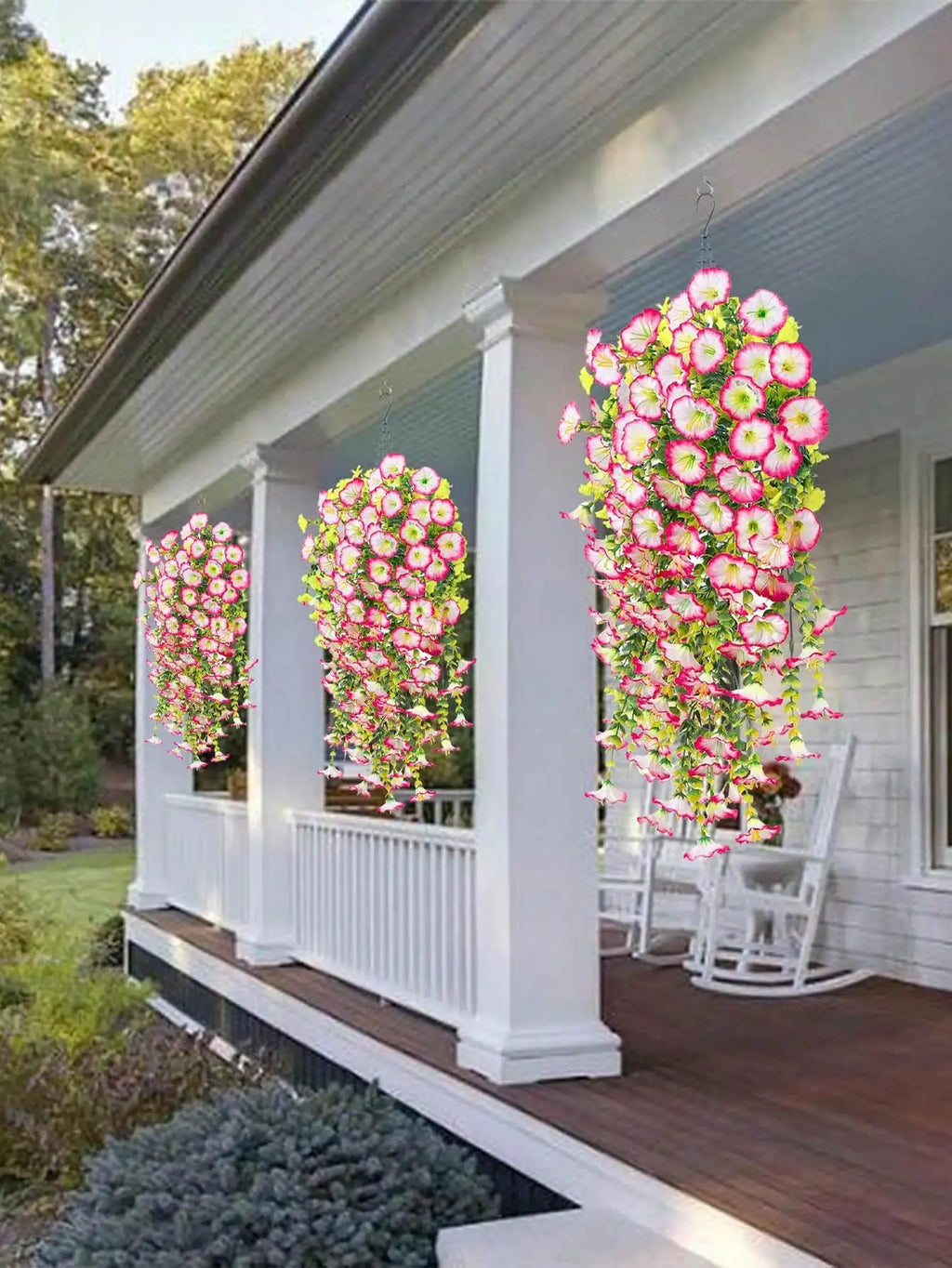 Artificial Eucalyptus Vine - UV-Resistant Hanging Greenery