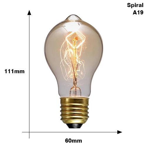 Retro Edison Filament Bulb E27 40W