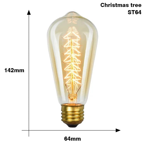 Retro Edison Filament Bulb E27 40W