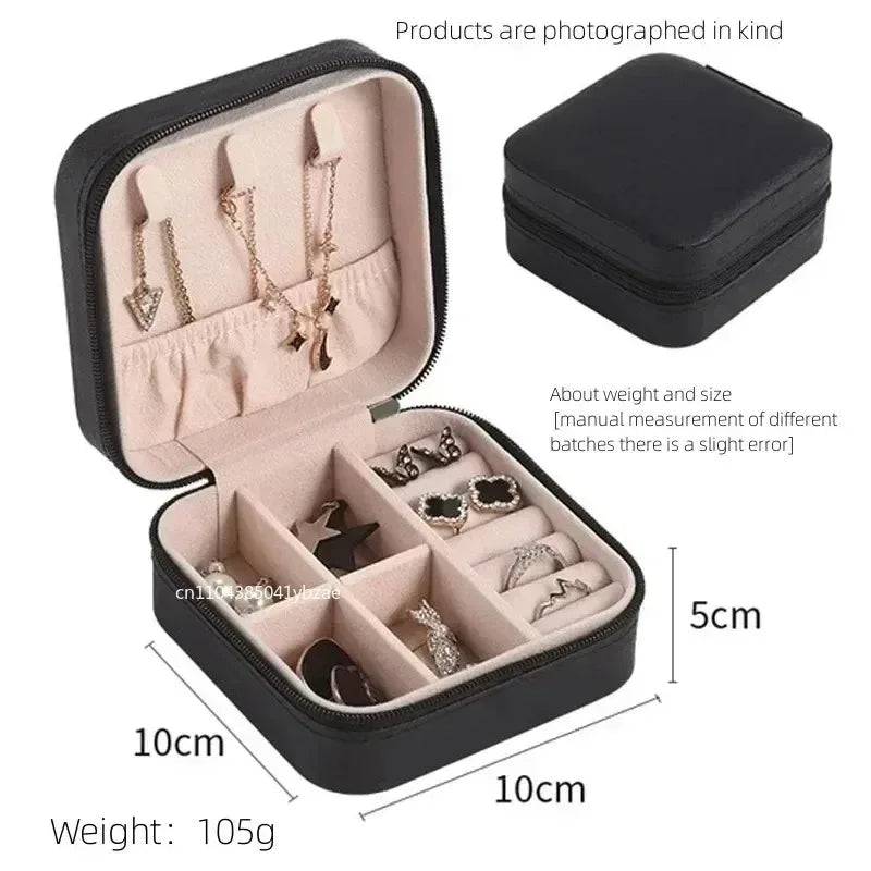 Mini Leather Jewelry Case