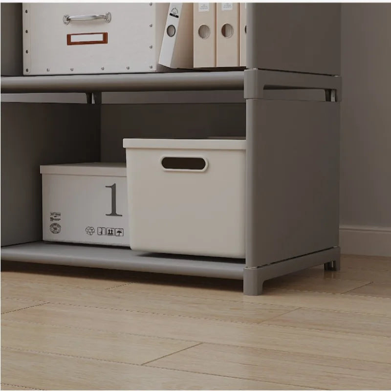 Multi-Layer Assembly Storage Bookshelf