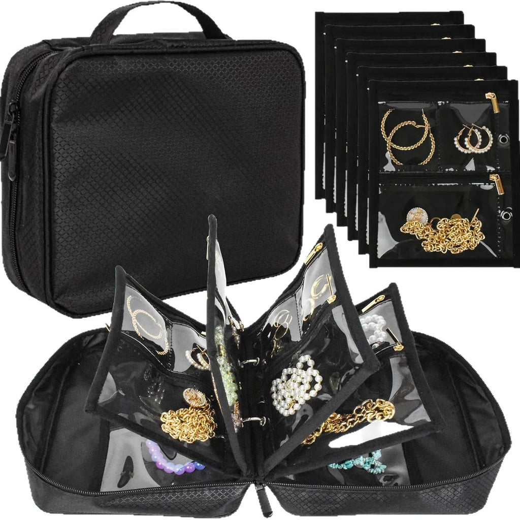 Zip Binder Jewelry Organizer