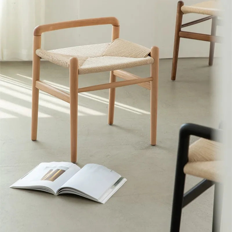 MOMO Rattan Vanity Stool