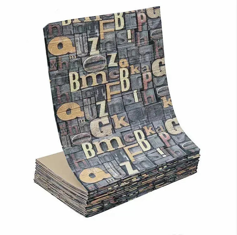 3D Brick Self-Adhesive Waterproof Wallpaper