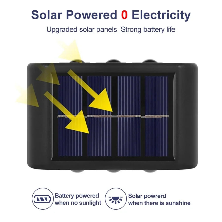 Solar Up-Down Wall Washer