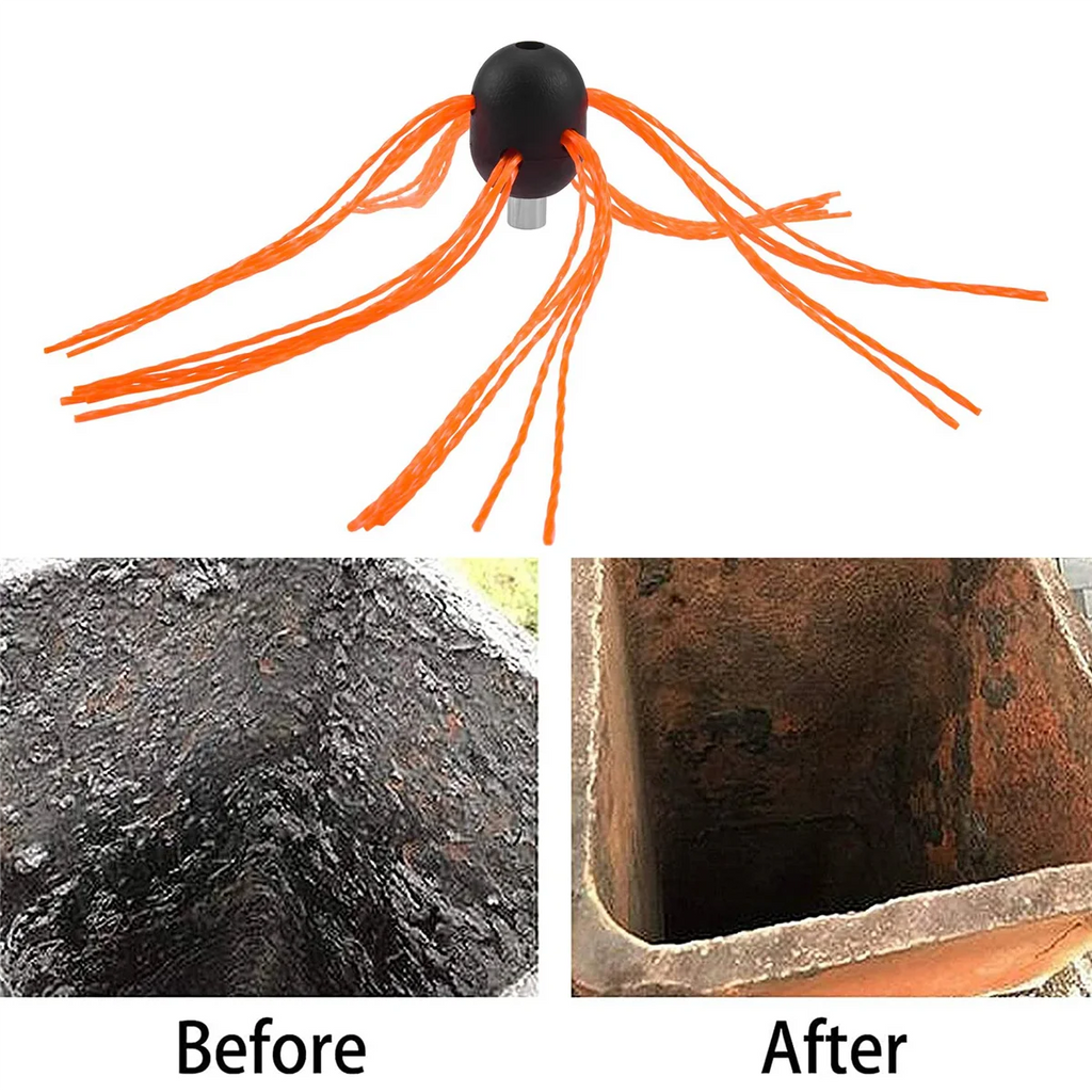 Flexible Rotary Chimney Sweep Brush