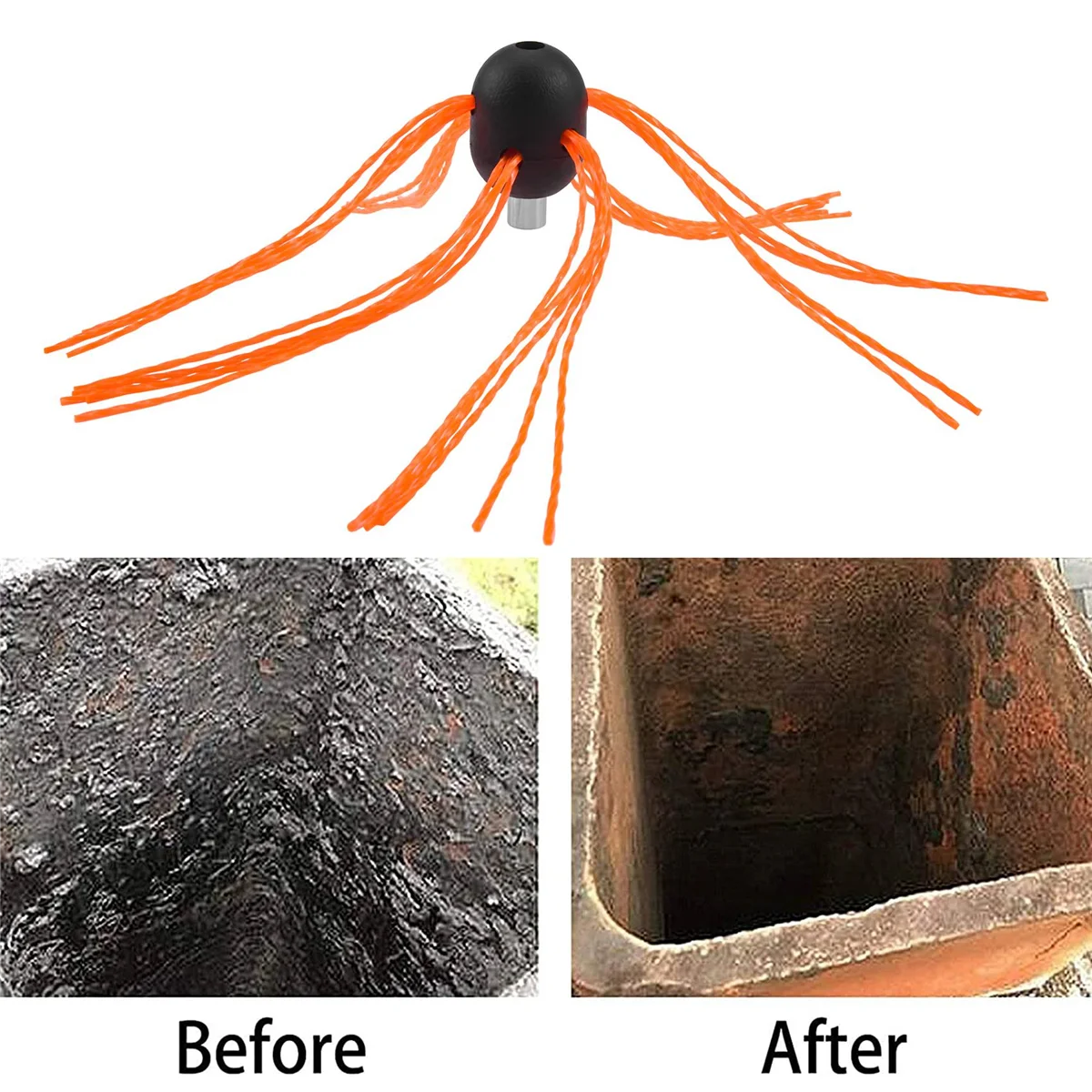Flexible Rotary Chimney Sweep Brush