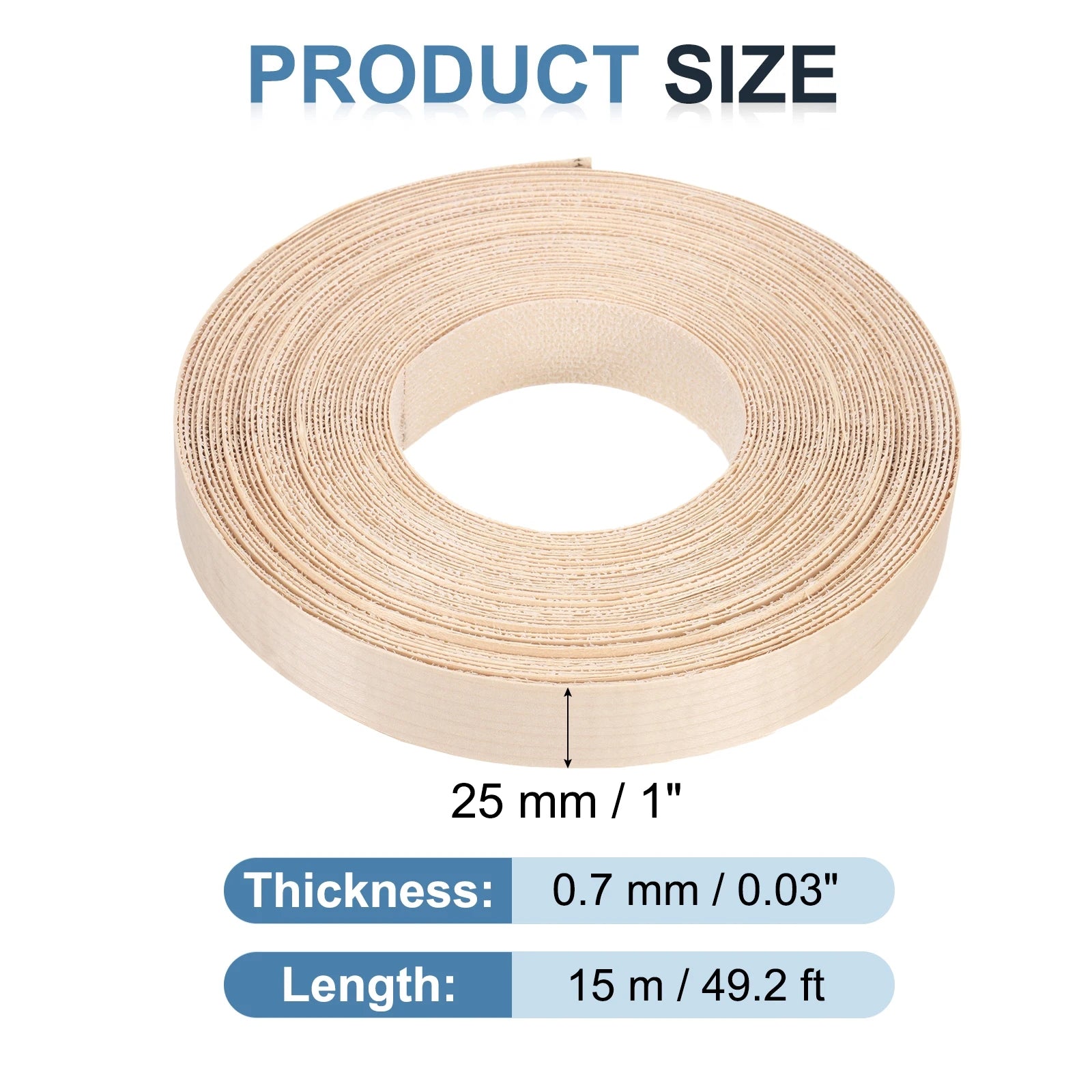 Pre-Glued Wood Edge Banding