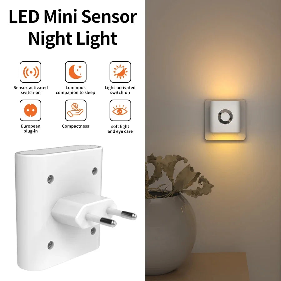 Plug-In Motion Sensor Night Light