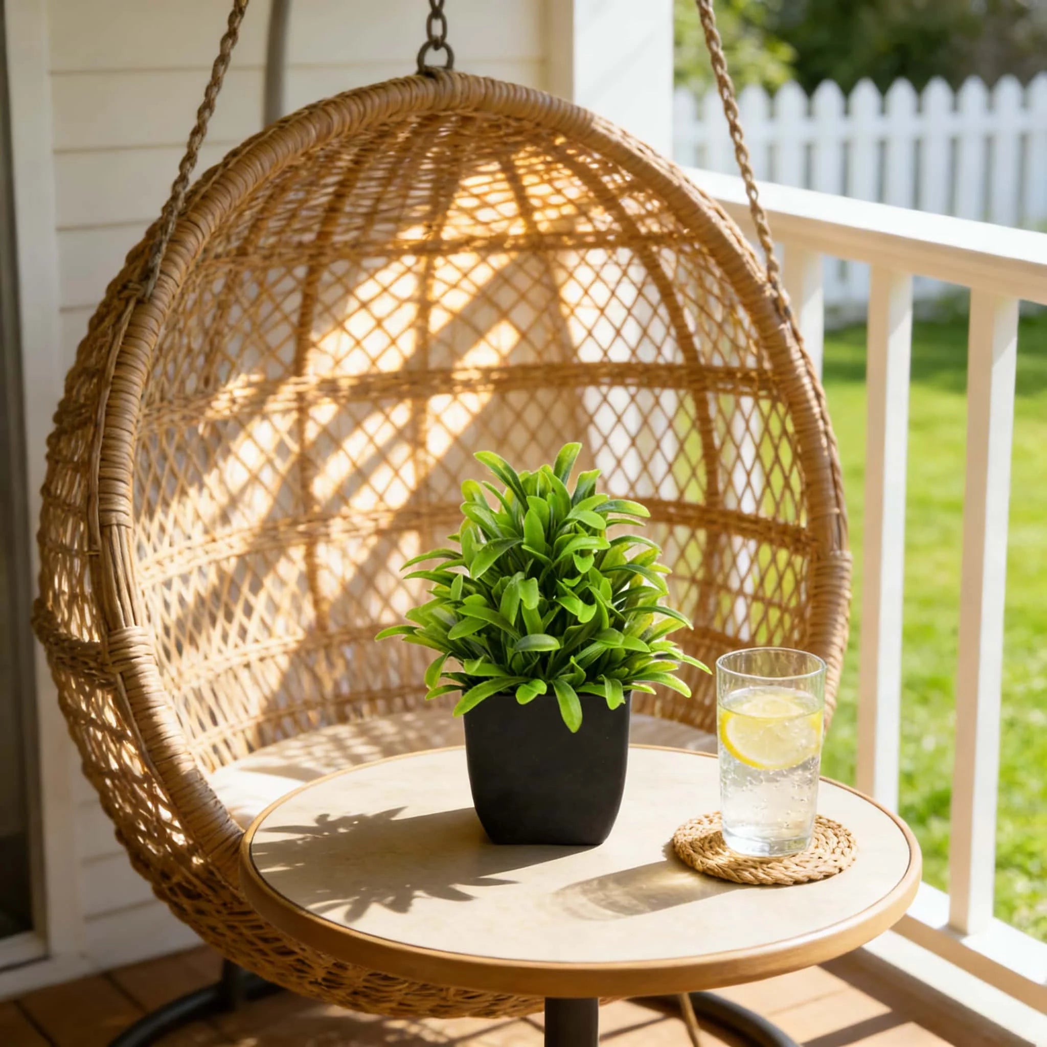 Mini Faux Eucalyptus Potted Plant