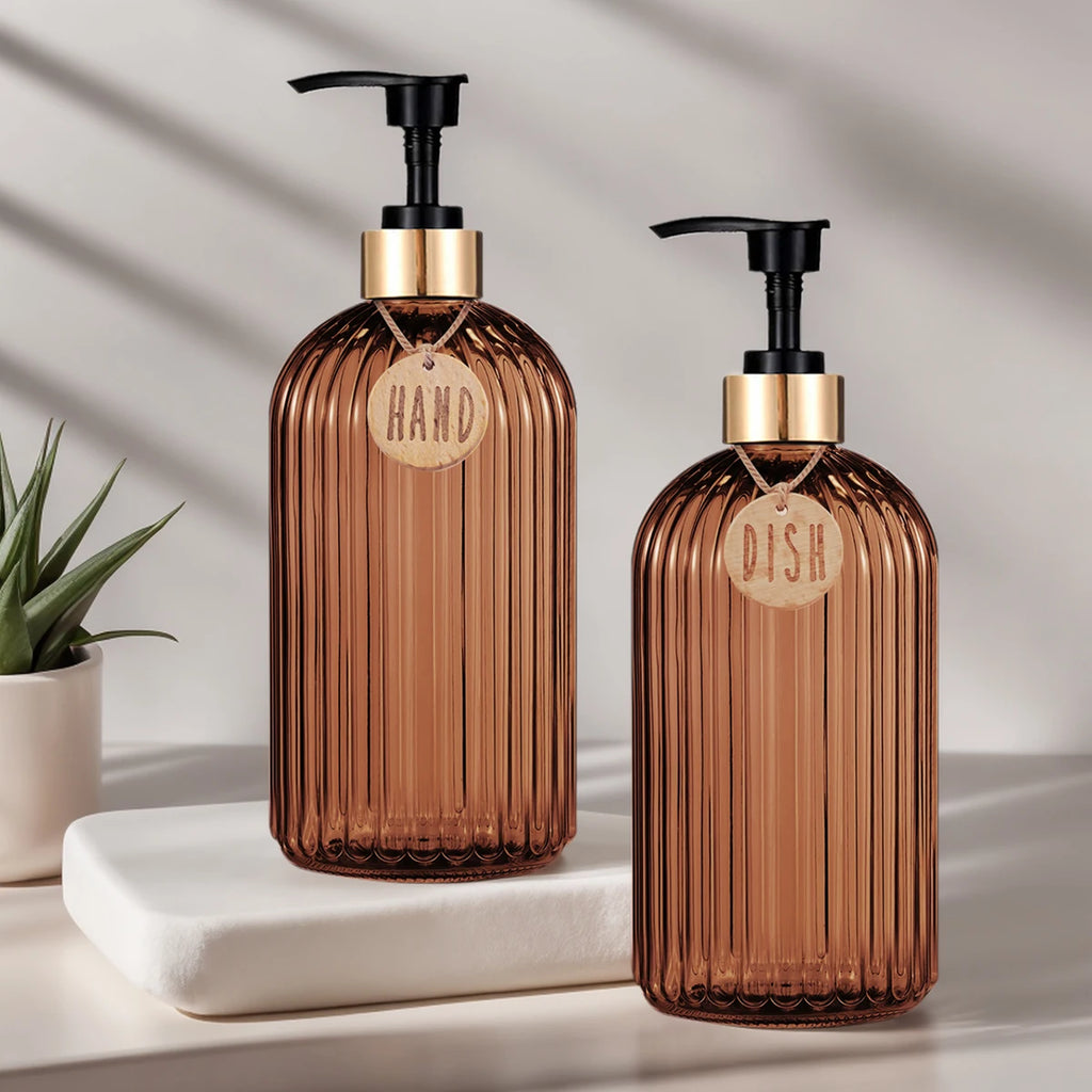 Refillable Press Soap Dispenser Bottle