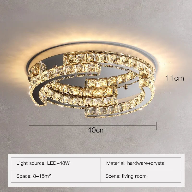 Crystal Style LED Ceiling Chandelier