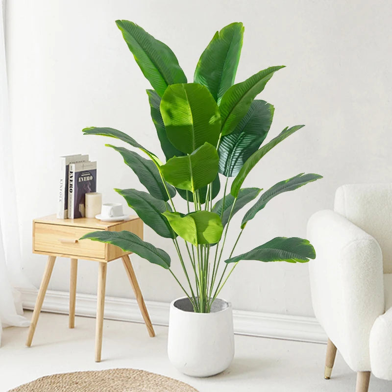 Large Artificial Palm & Monstera Leaves