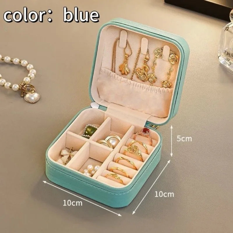 Mini Leather Jewelry Case