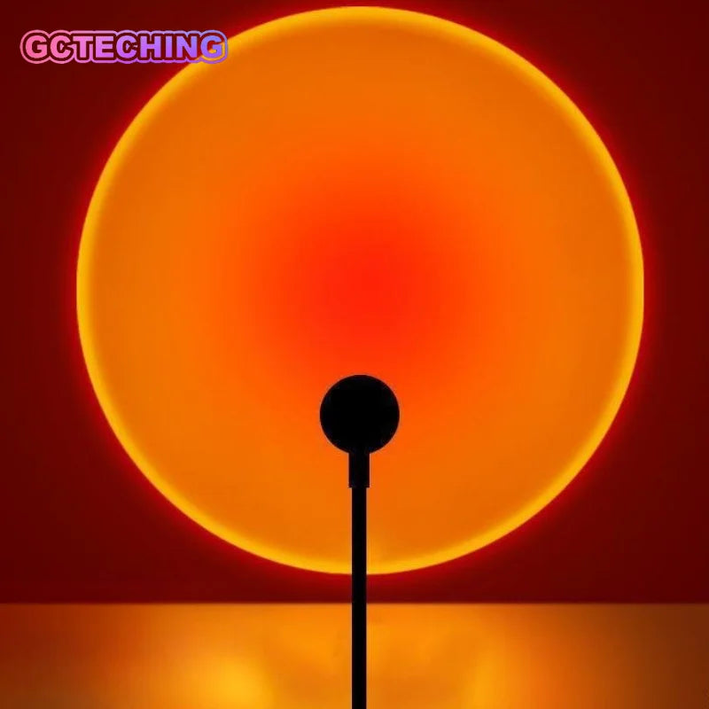 USB Sunset Lamp - Ambient Mood Projector