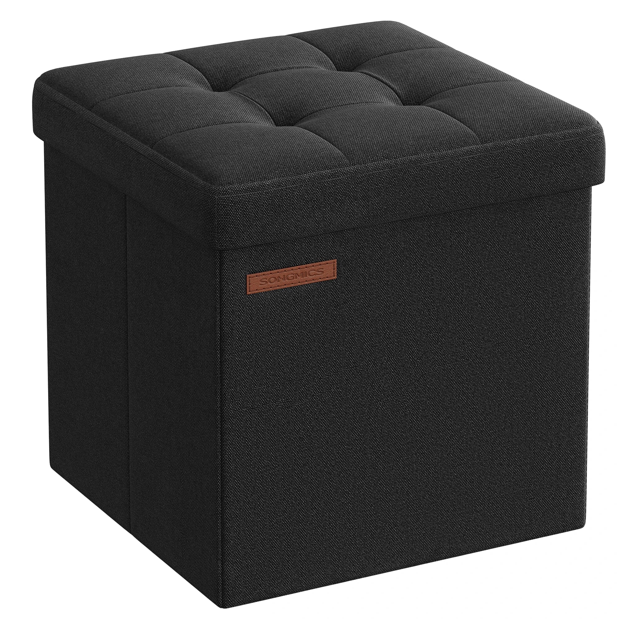 SONGMICS Folding Storage Bench