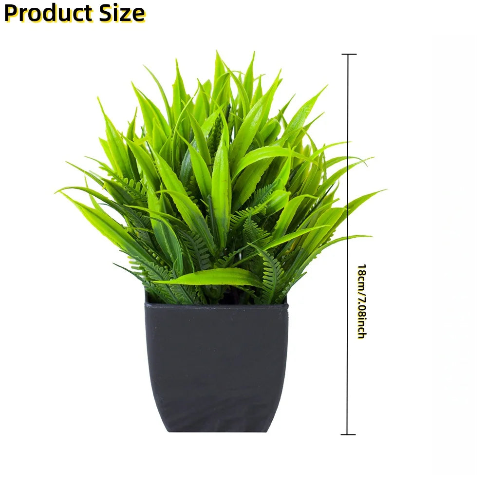 Mini Faux Eucalyptus Potted Plant