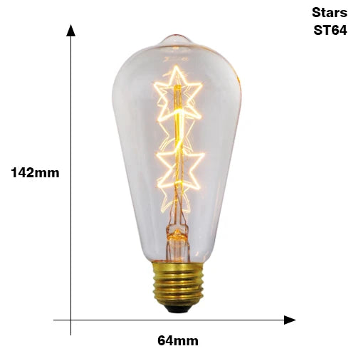 Retro Edison Filament Bulb E27 40W