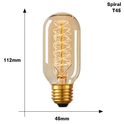 Retro Edison Filament Bulb E27 40W