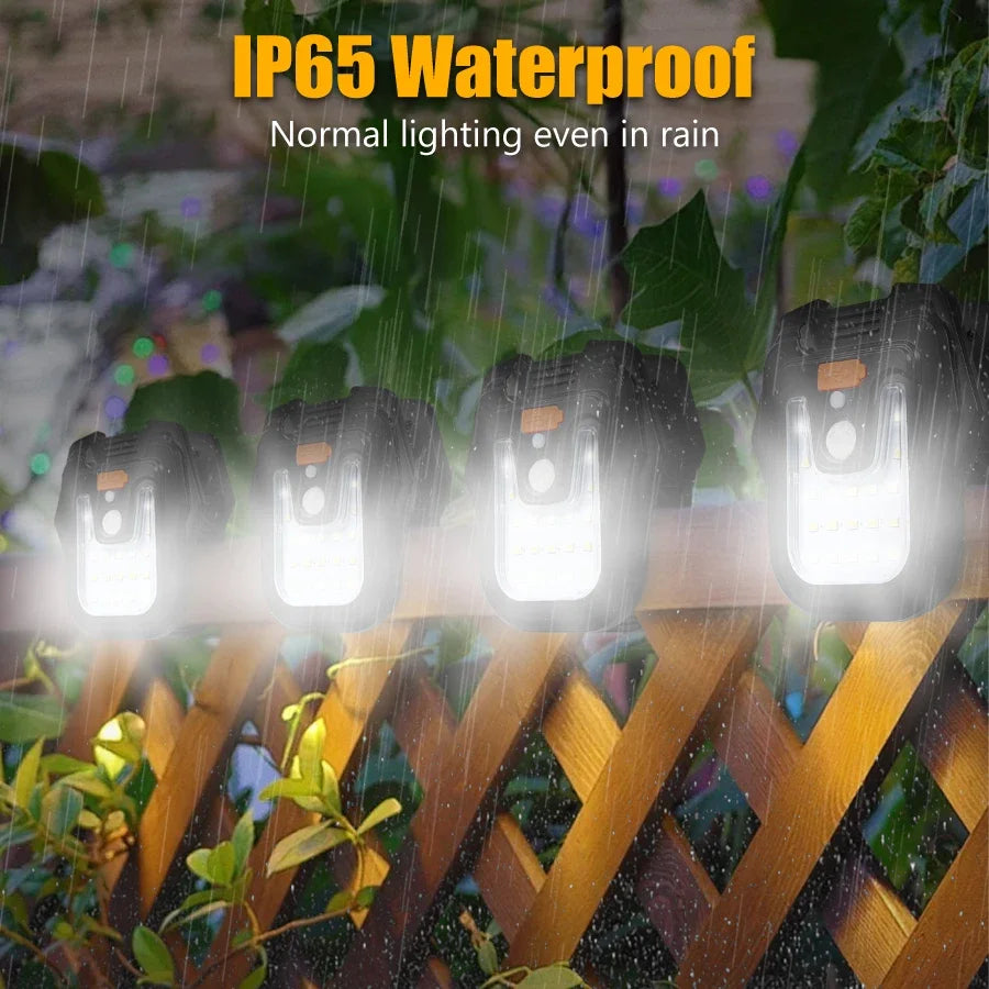 Solar Motion Sensor Clip Light