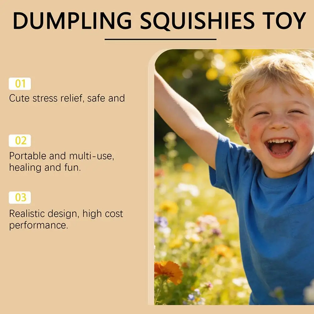 Squishy Dumpling Stress Relief Toy