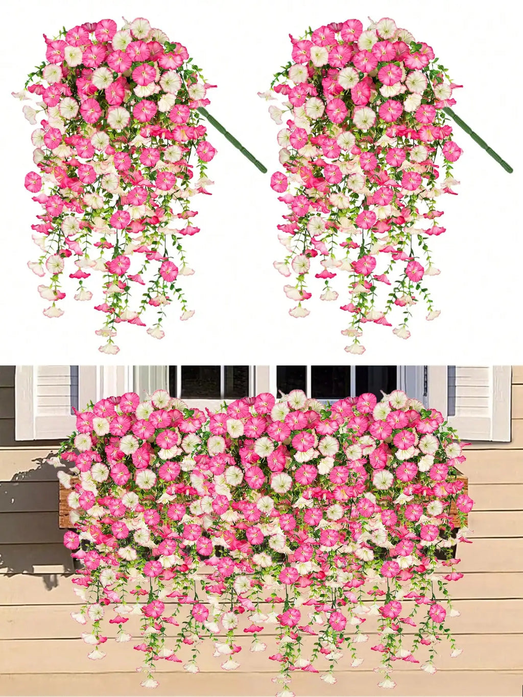 Artificial Eucalyptus Vine - UV-Resistant Hanging Greenery