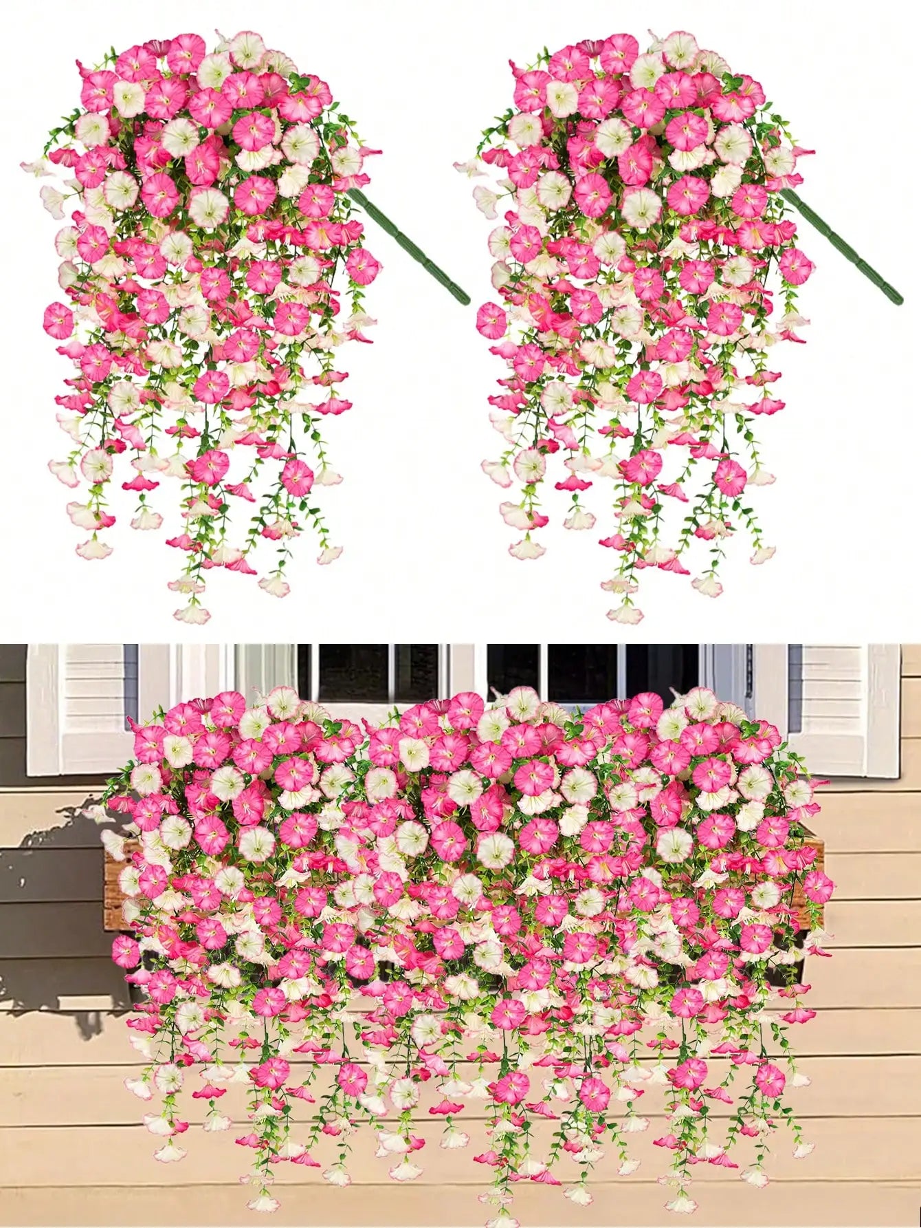Artificial Eucalyptus Vine - UV-Resistant Hanging Greenery