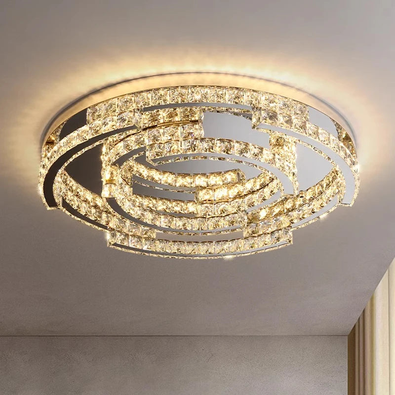 Crystal Style LED Ceiling Chandelier