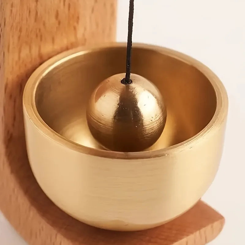 Brass Magnetic Doorbell Wind Chime