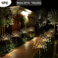 Solar Firework Lights With Remote