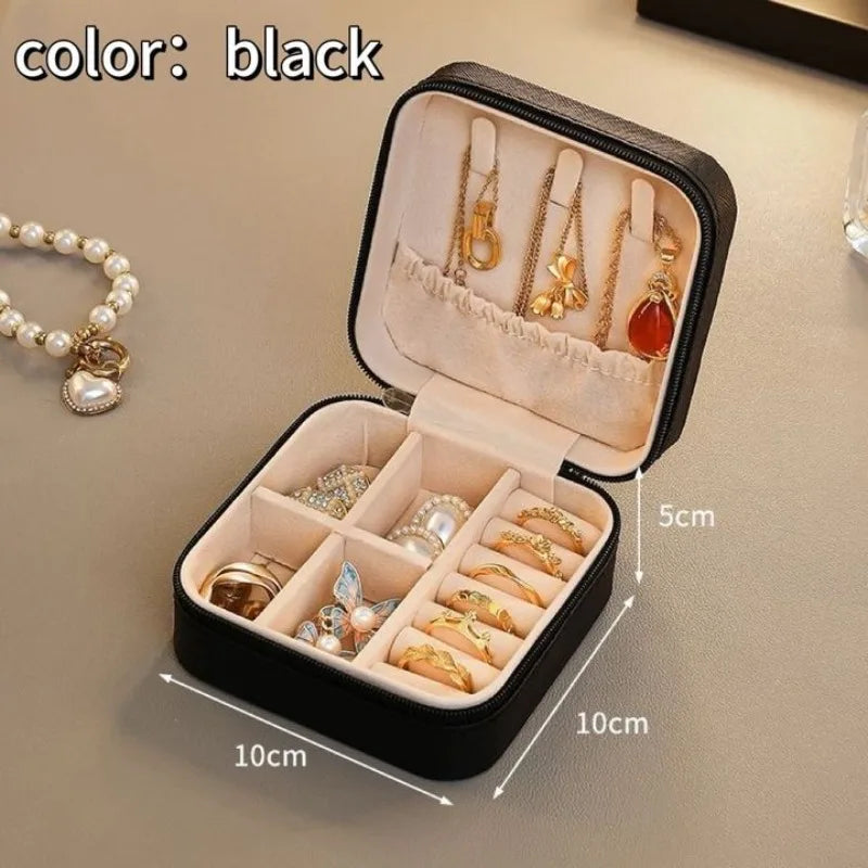 Mini Leather Jewelry Case