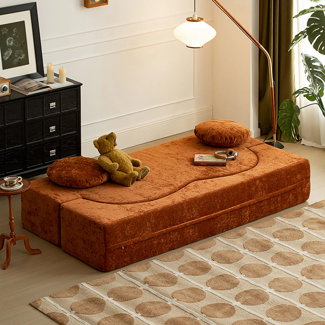 Vacuum Compression Retro Sofa Bed