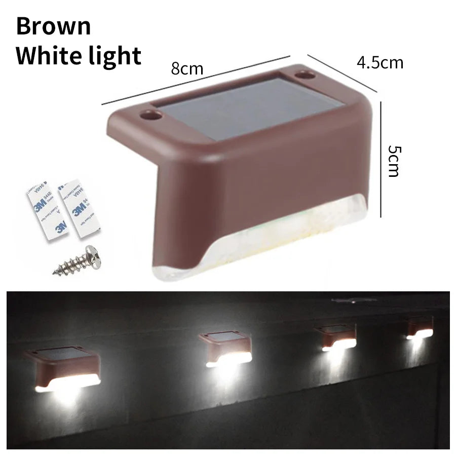 Solar LED Stair Step Light