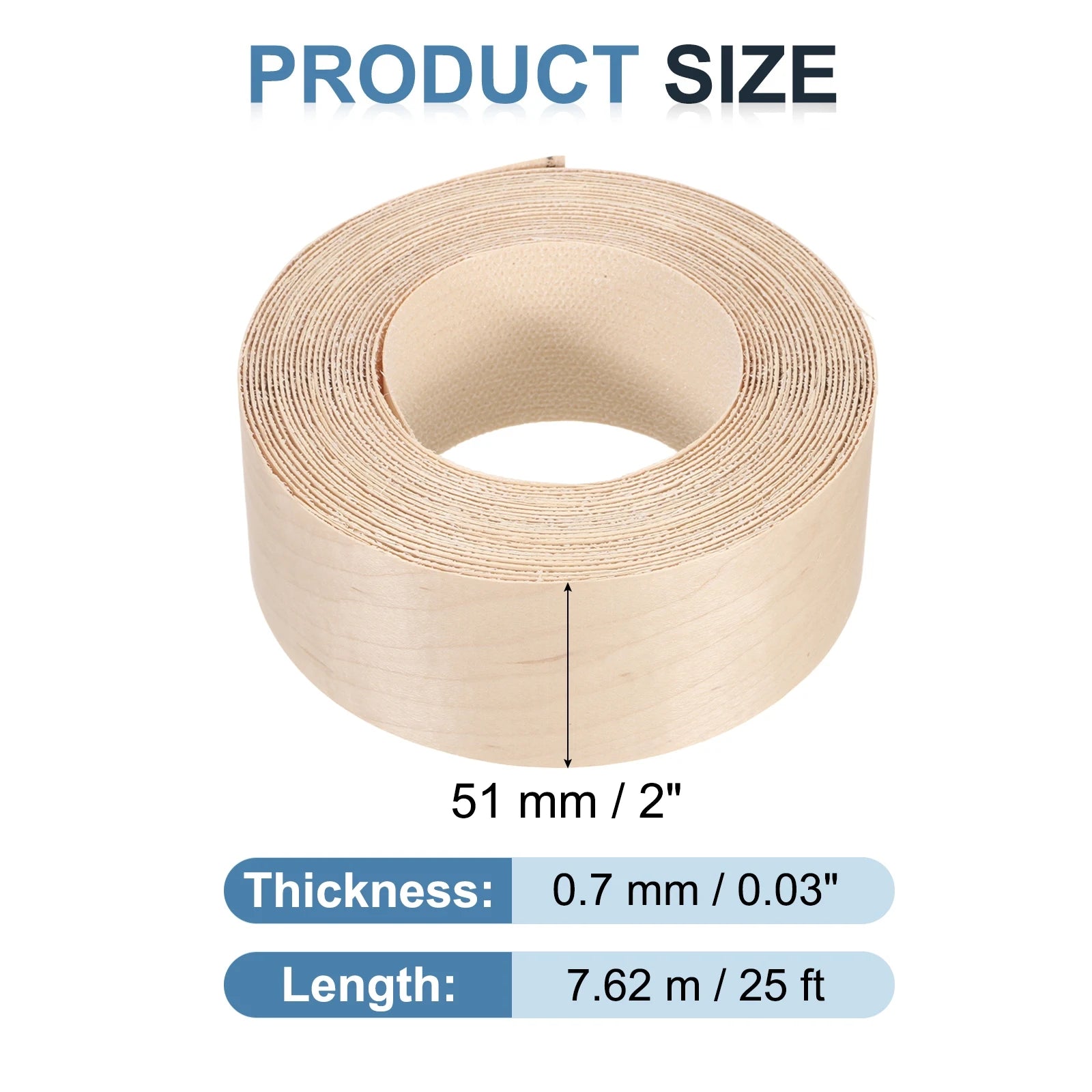 Pre-Glued Wood Edge Banding