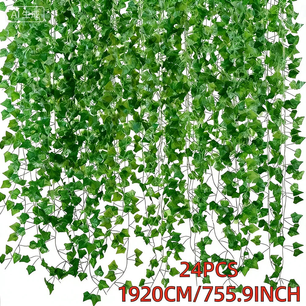 Ivy Garland 24-Pack - 19m Artificial Vine
