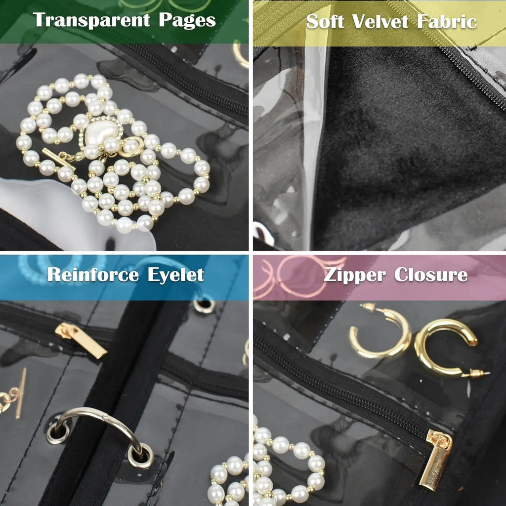 Zip Binder Jewelry Organizer