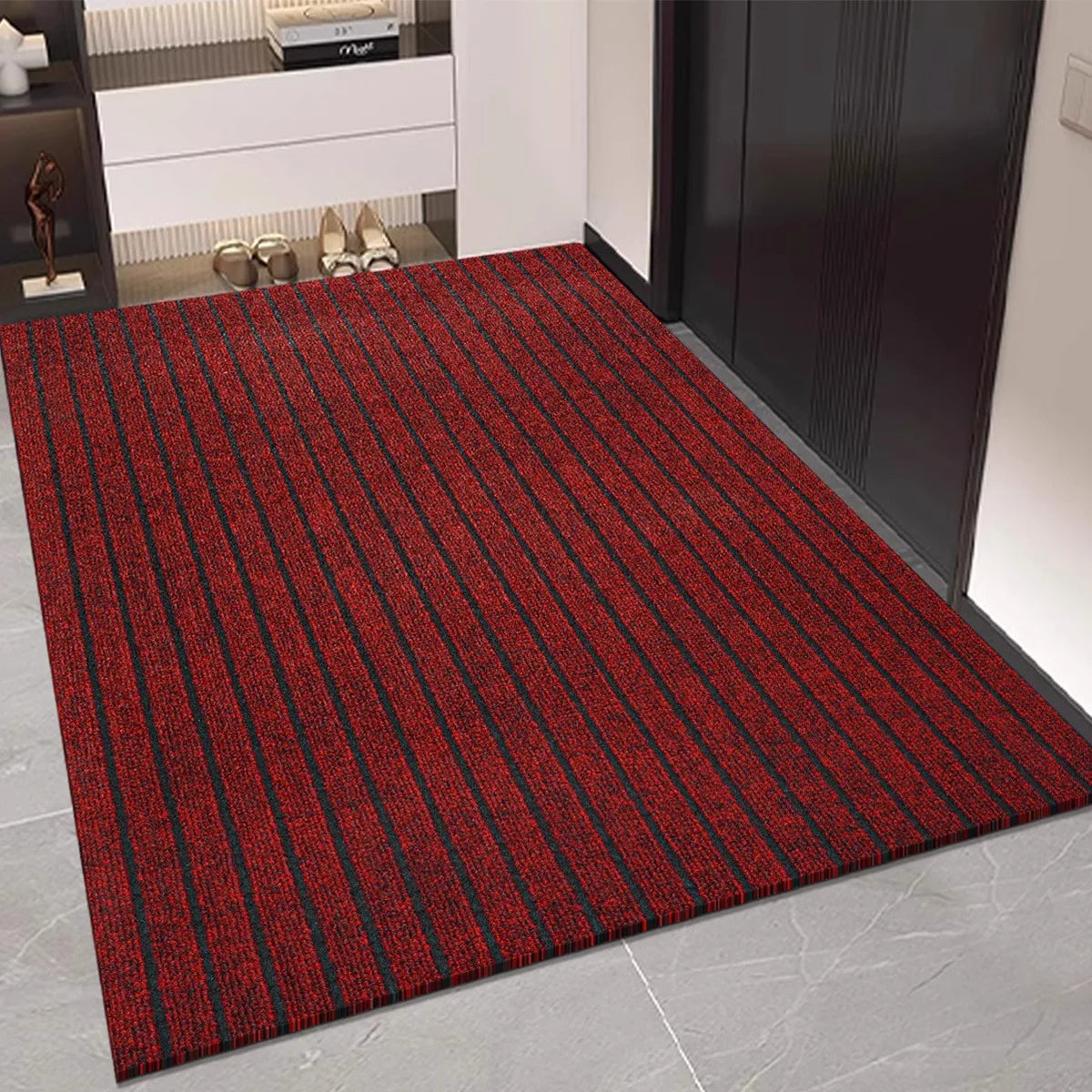 Striped Non-Slip Kitchen Runner Mat