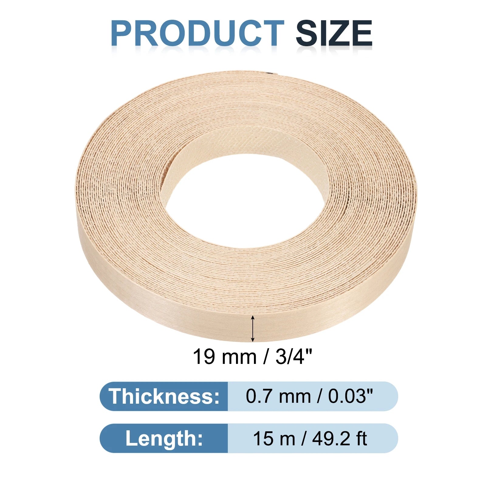 Pre-Glued Wood Edge Banding