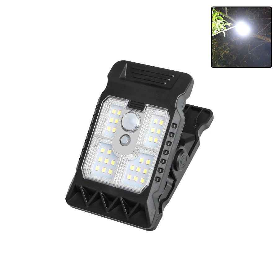 Solar Motion Sensor Clip Light