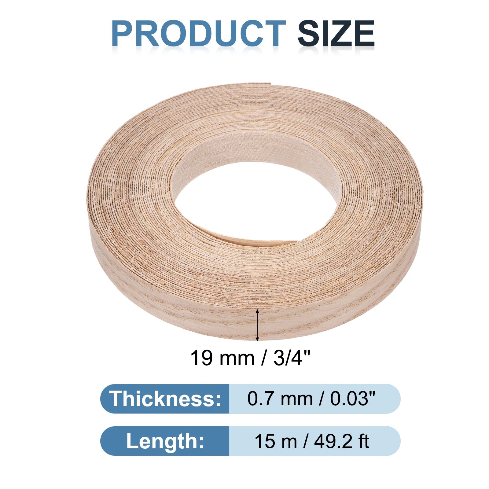 Pre-Glued Wood Edge Banding