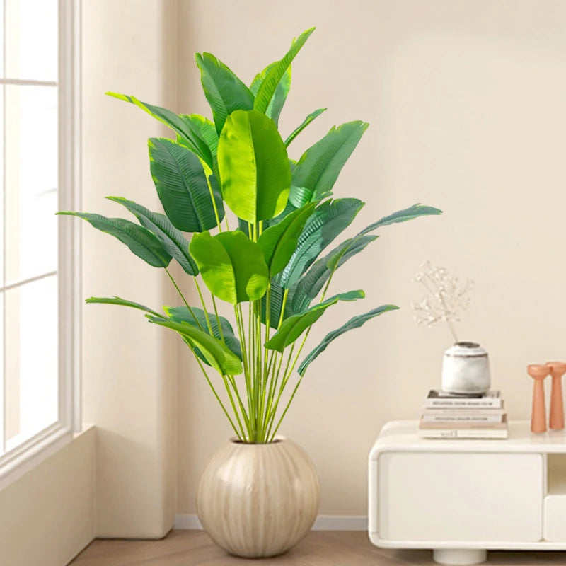 Large Artificial Palm & Monstera Leaves
