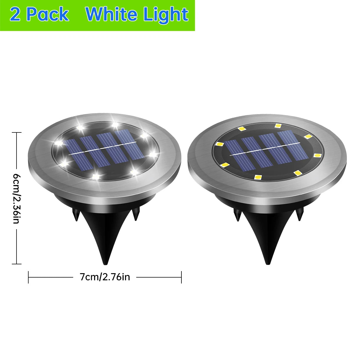 Solar In-Ground Path Lights