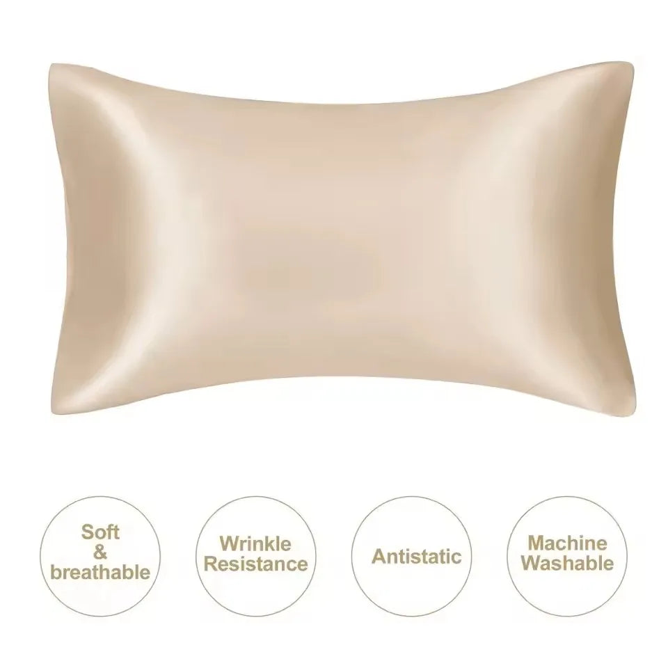 Satin Silk Pillowcase for Hair & Skin