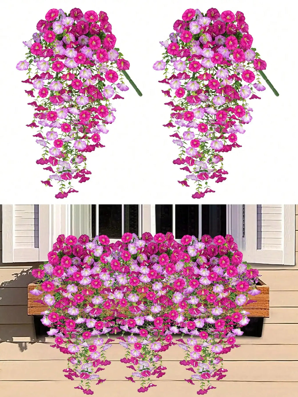 Artificial Eucalyptus Vine - UV-Resistant Hanging Greenery