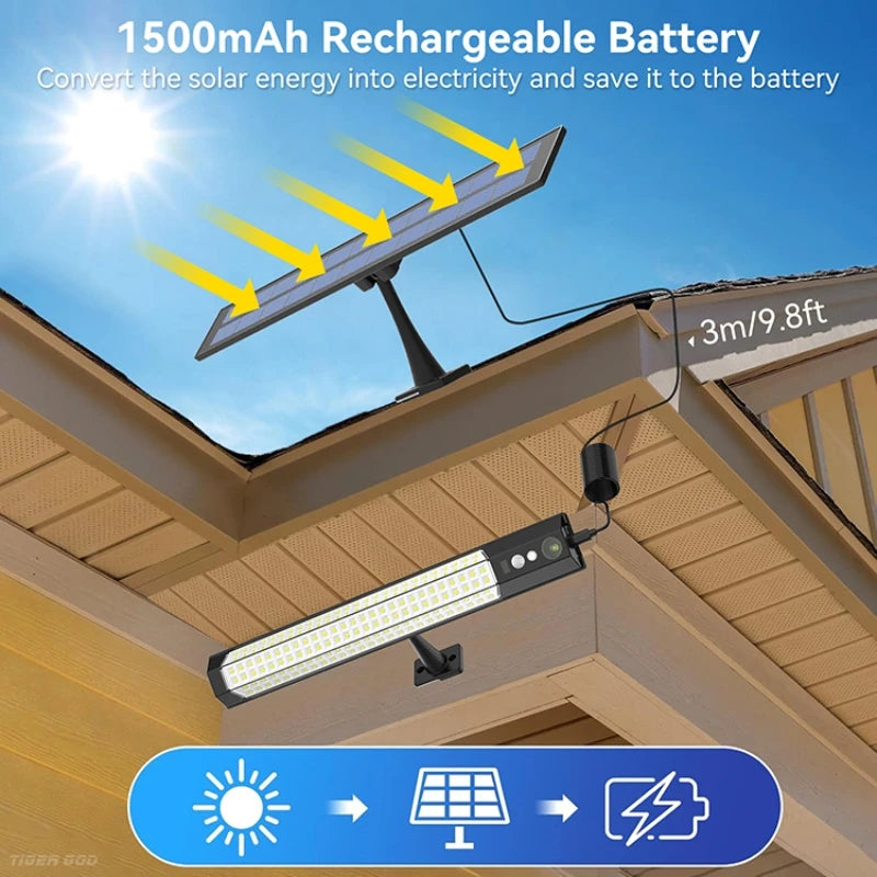 Solar Motion Wall Light Remote