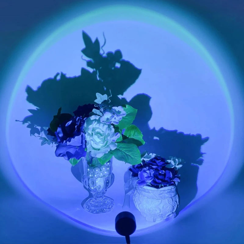 USB Sunset Lamp - Ambient Mood Projector