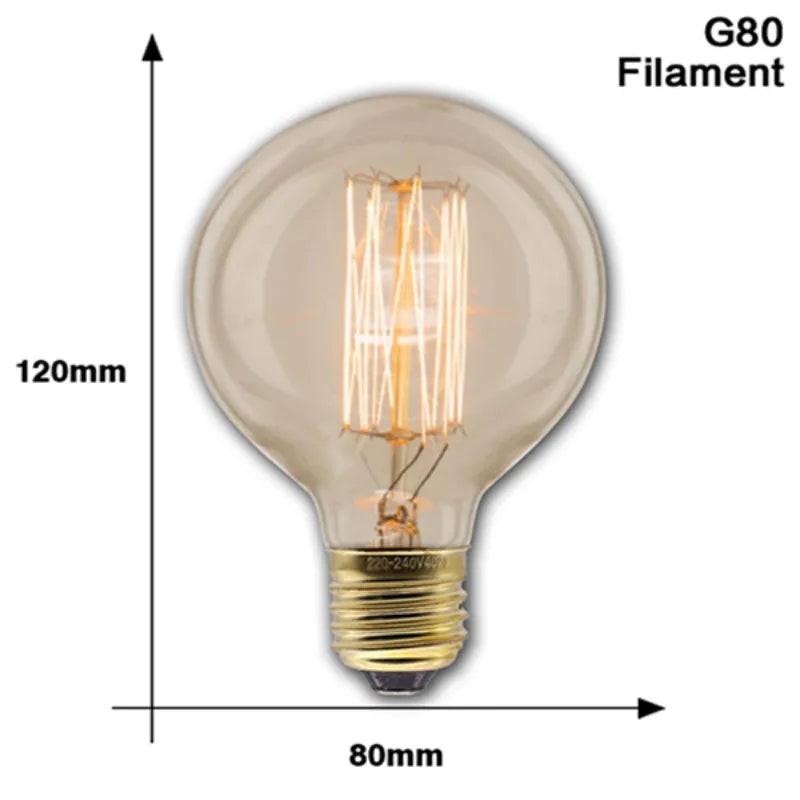 Vintage Edison Bulb E27 - Multiple Shapes
