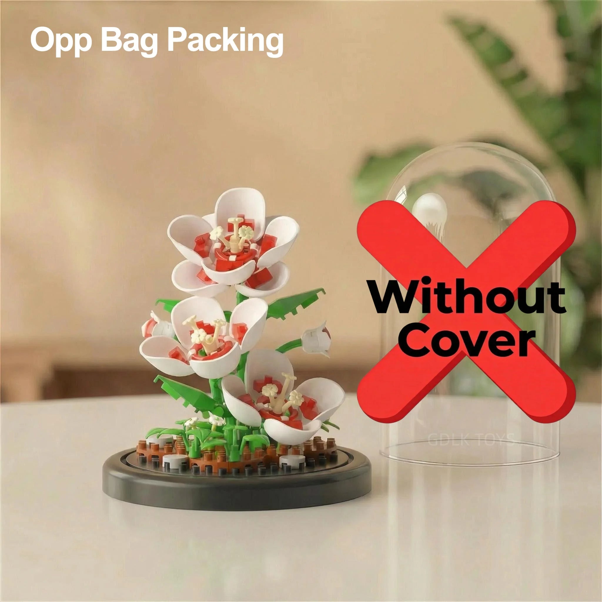 Eternal Flower Bouquet Building Block Set