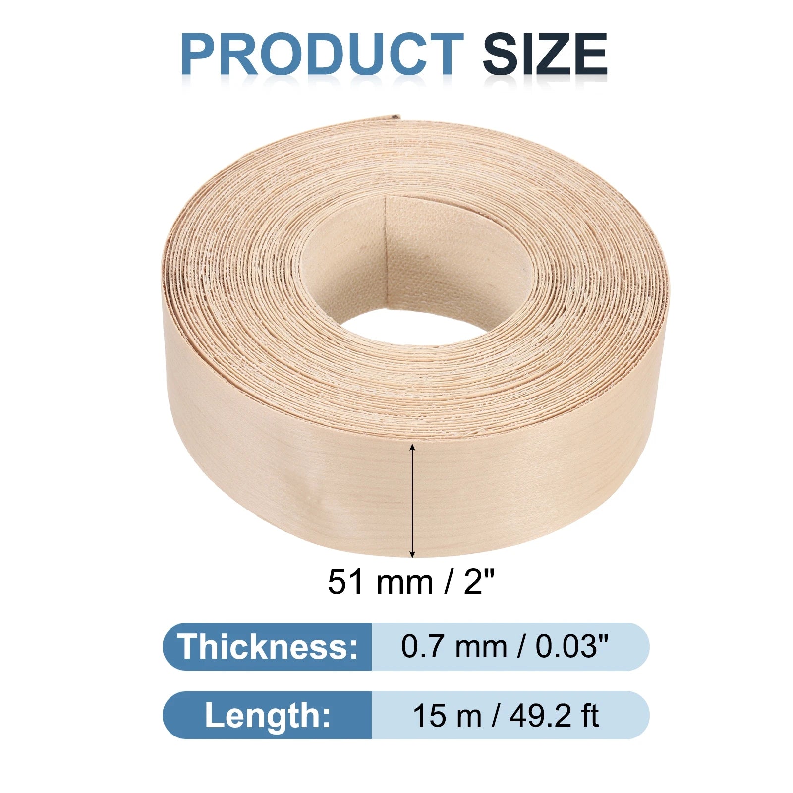 Pre-Glued Wood Edge Banding